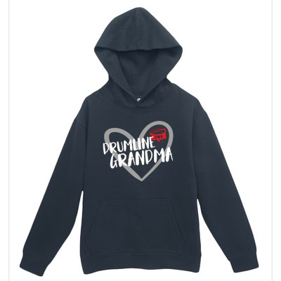 Drumline Grandma Heart Marching Band Urban Pullover Hoodie