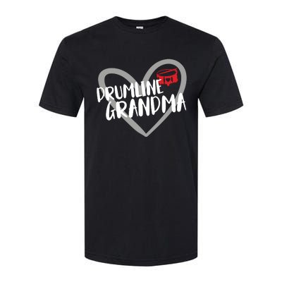 Drumline Grandma Heart Marching Band Softstyle CVC T-Shirt