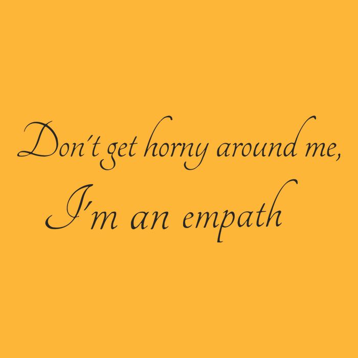 Don’T Get Horny Around Me I’M An Empath Pom Pom 12in Knit Beanie