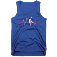 Dance Girl Heart Beat Gift Dancing Dancer Ballet Gift Tank Top