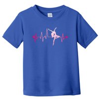 Dance Girl Heart Beat Gift Dancing Dancer Ballet Gift Toddler T-Shirt