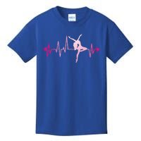 Dance Girl Heart Beat Gift Dancing Dancer Ballet Gift Kids T-Shirt