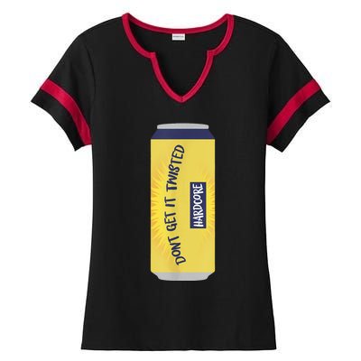 Dont Get It Twisted Tea Meme Ladies Halftime Notch Neck Tee