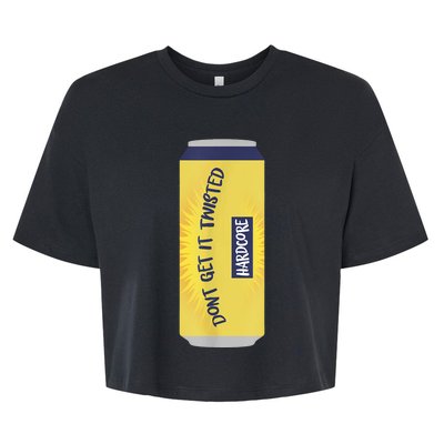 Dont Get It Twisted Tea Meme Bella+Canvas Jersey Crop Tee