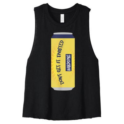 Dont Get It Twisted Tea Meme Women's Racerback Cropped Tank