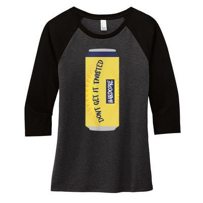 Dont Get It Twisted Tea Meme Women's Tri-Blend 3/4-Sleeve Raglan Shirt