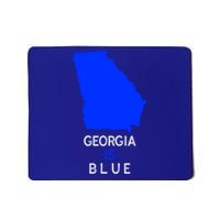 Democrat Georgia Is Blue Funny Political Biden Supporter Gift Mousepad