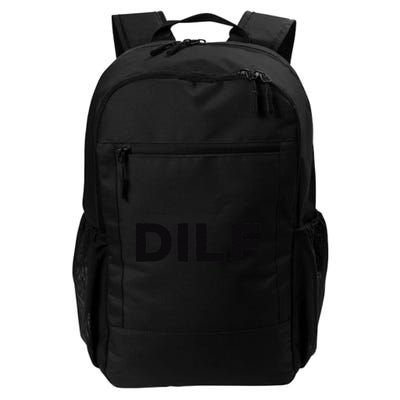 DILF Gift Idea For Dad Fathers Day Funny For Backpack
