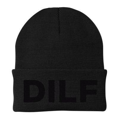 DILF Gift Idea For Dad Fathers Day Funny For Beanie