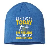 Disc Golf I'm Feeling A Little Under Par Sustainable Beanie