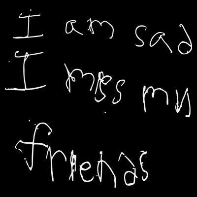 Darius Garland I Am Sad I Miss My Friends T-Shirt