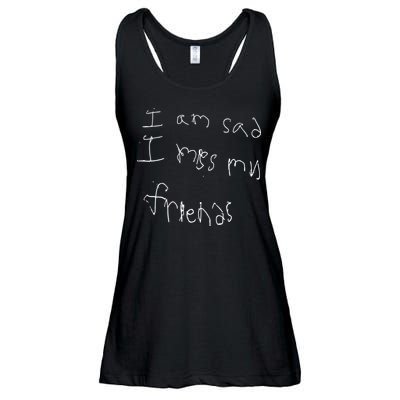 Darius Garland I Am Sad I Miss My Friends Ladies Essential Flowy Tank