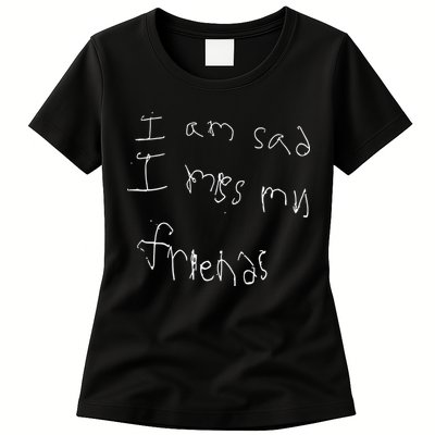 Darius Garland I Am Sad I Miss My Friends Womens T-Shirt