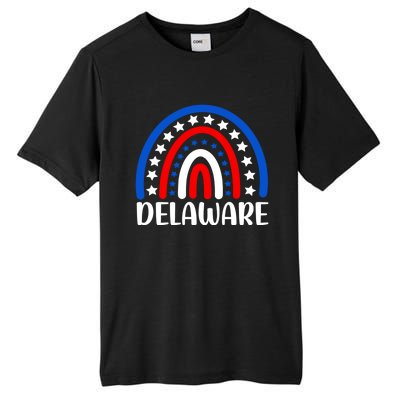 Delaware Gift I Love Delaware Usa Gift Tall Fusion ChromaSoft Performance T-Shirt