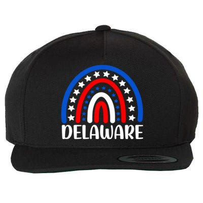 Delaware Gift I Love Delaware Usa Gift Wool Snapback Cap