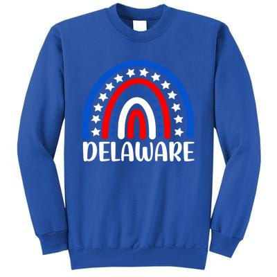 Delaware Gift I Love Delaware Usa Gift Tall Sweatshirt