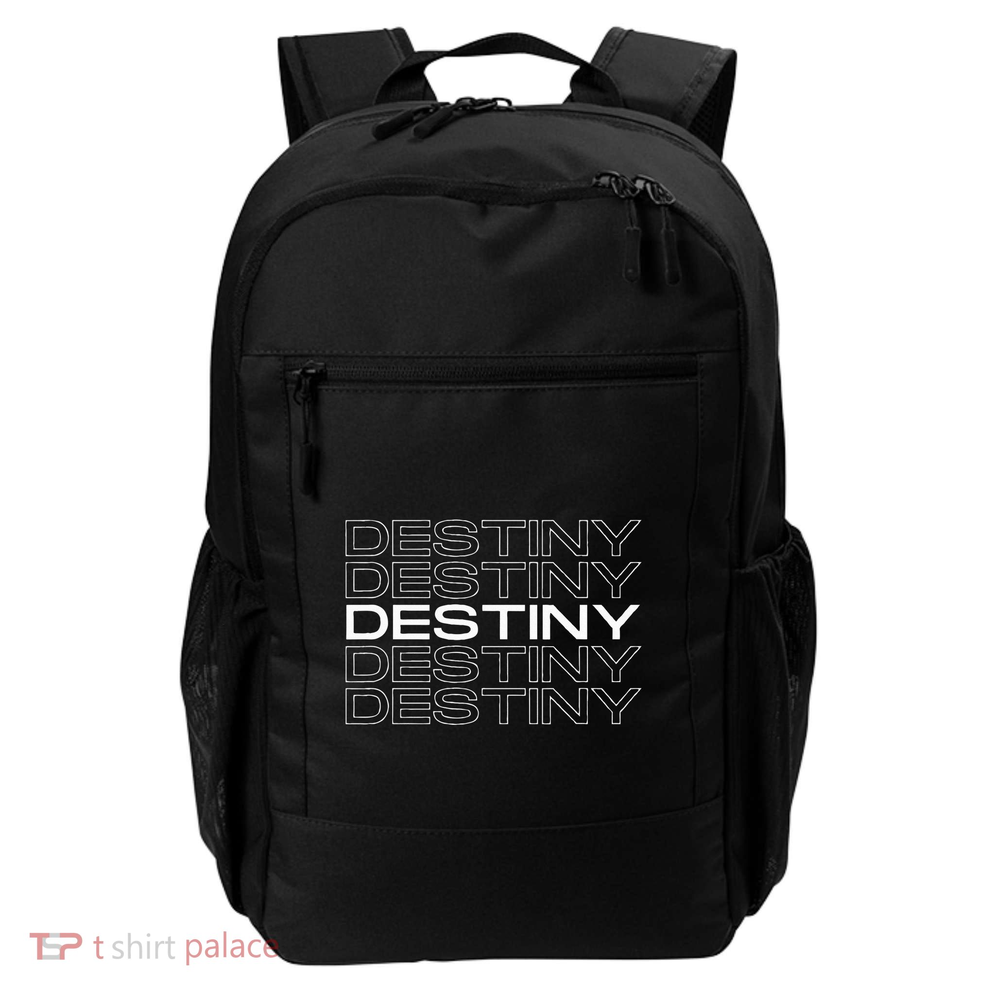 Destiny Gift Idea For Women First Given Name Destiny Daily Commute Backpack
