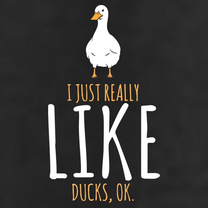 Duck Gifts I Just Really Like Ducks, Ok Microfiber Hand Towel