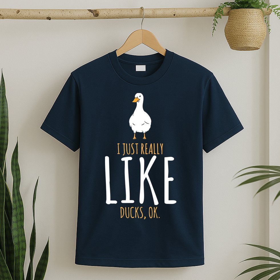 Duck Gifts I Just Really Like Ducks, Ok T-Shirt