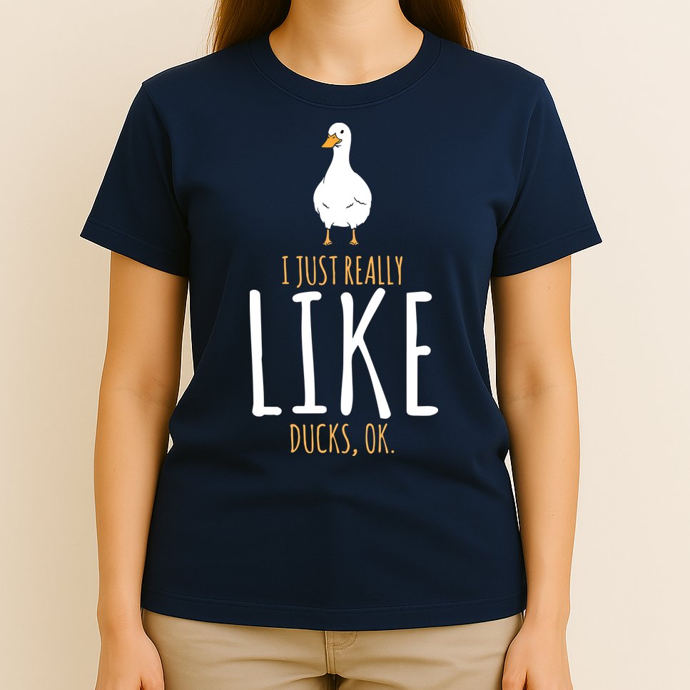 Duck Gifts I Just Really Like Ducks, Ok T-Shirt