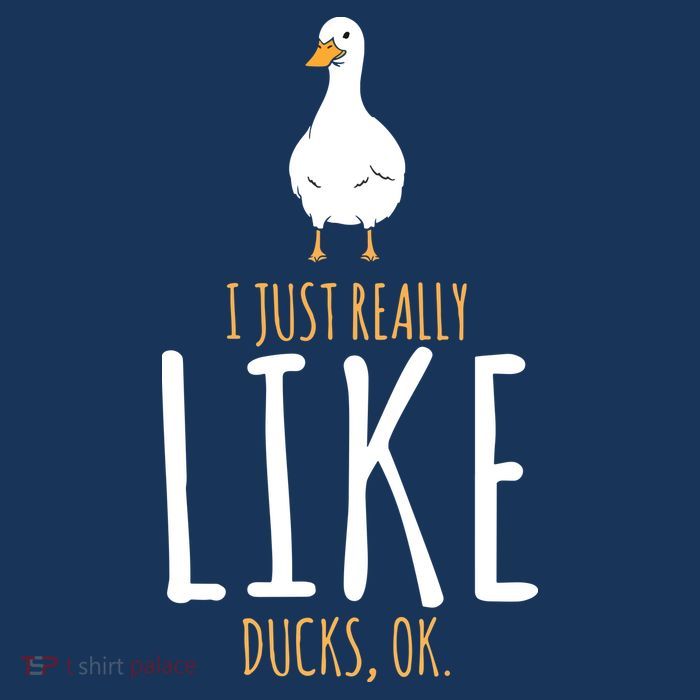 Duck Gifts I Just Really Like Ducks, Ok Sustainable Bucket Hat