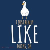 Duck Gifts I Just Really Like Ducks, Ok Magnet