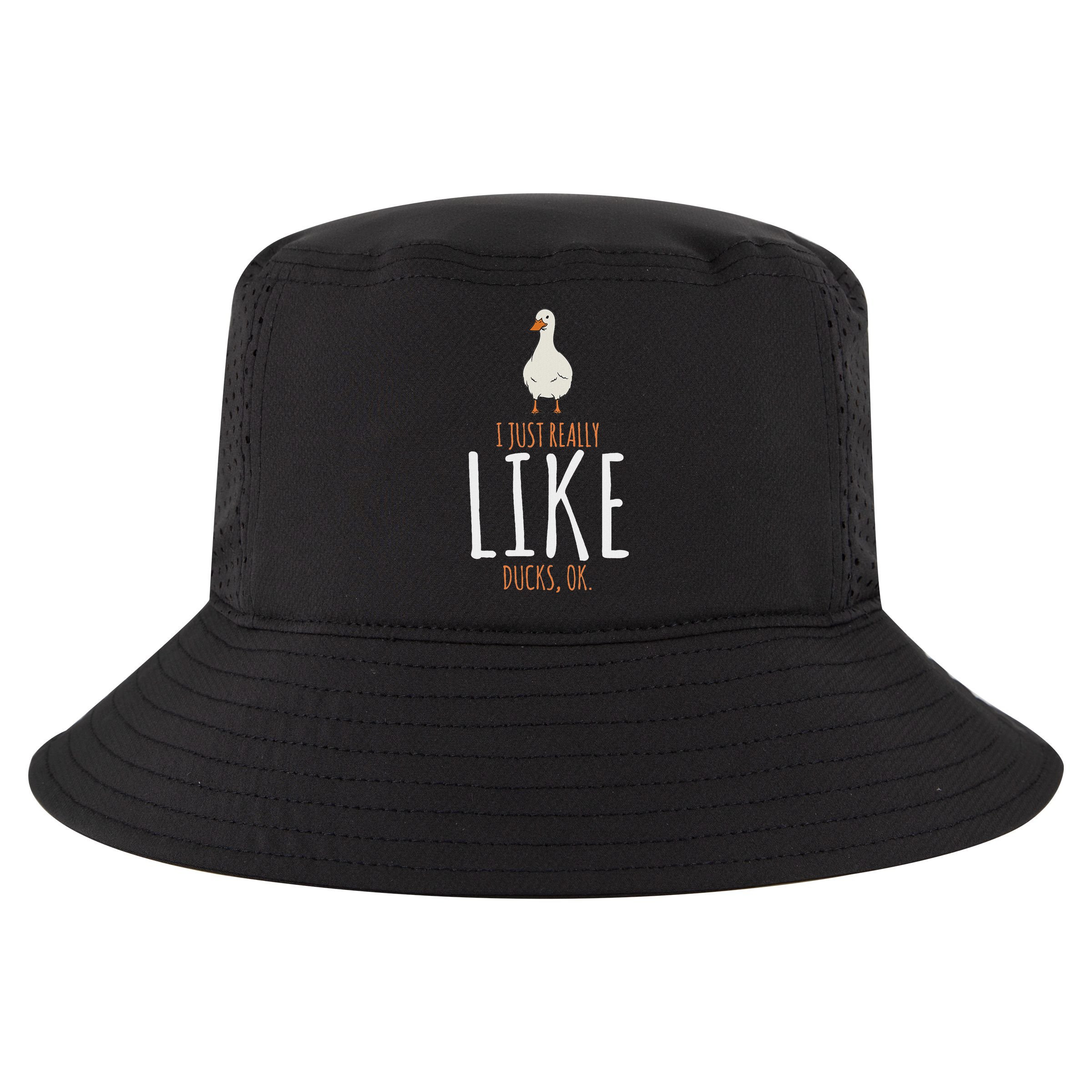 Duck Gifts I Just Really Like Ducks Ok Cool Comfort Performance Bucket Hat