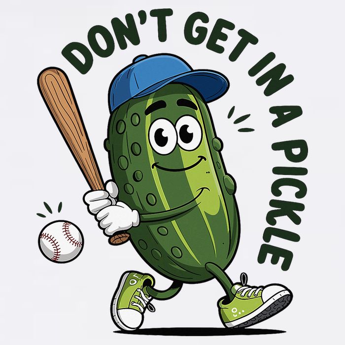 Don't Get In A Pickle Funny Baseball Women Cooling Performance Crew T-Shirt
