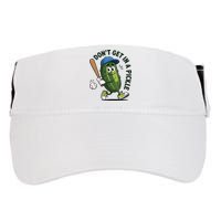 Don't Get In A Pickle Funny Baseball Women Adult Drive Performance Visor