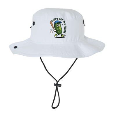 Don't Get In A Pickle Funny Baseball Women Bucket Hat
