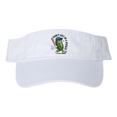 Don't Get In A Pickle Funny Baseball Women Visor
