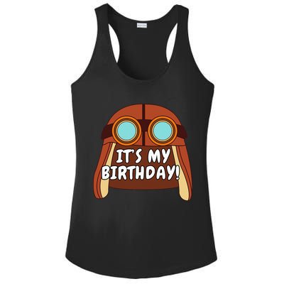 Danny Go! ItS My Birthday! Ladies PosiCharge Competitor Racerback Tank