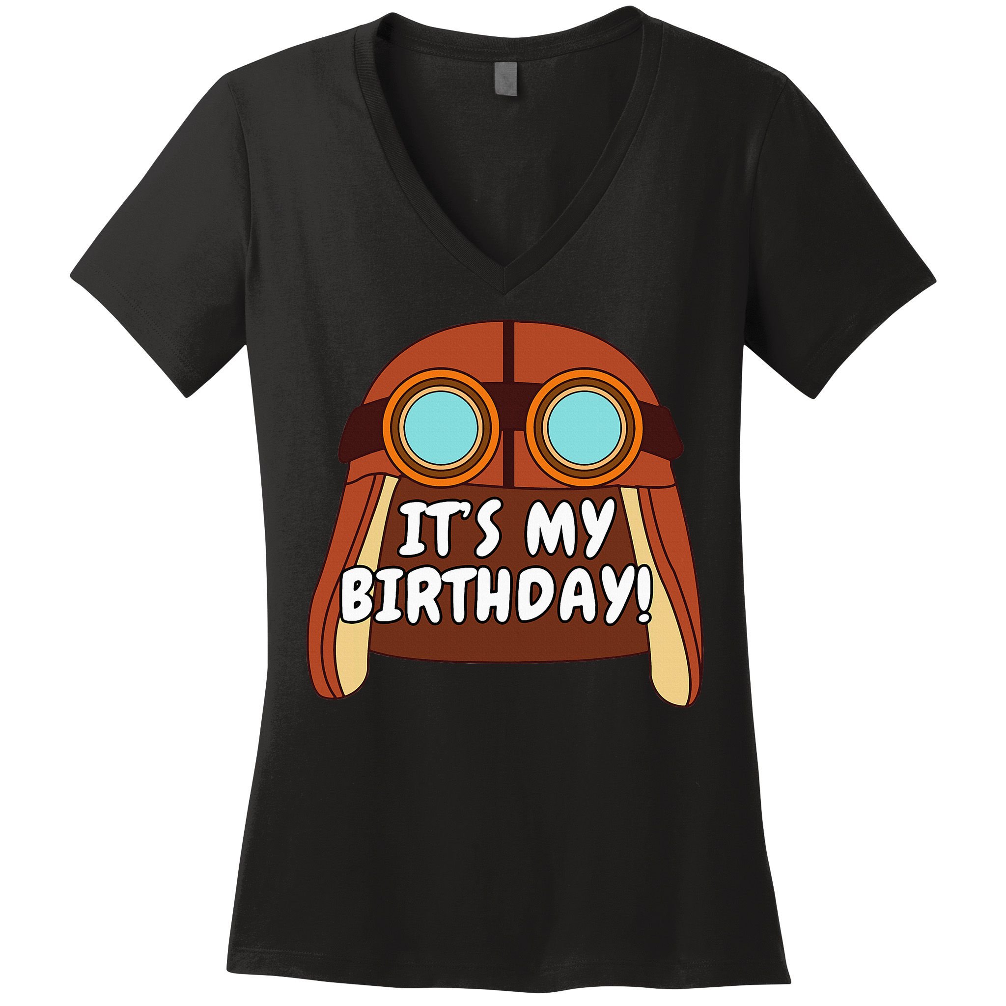 Danny Go! ItS My Birthday! Women's V-Neck T-Shirt