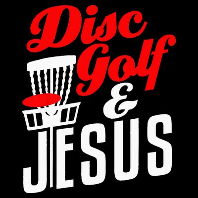 Disc Golf Jesus Christian Gift Funny Golfing Golfer Lover T-Shirt