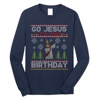 Dabbing Go Jesus It Is Your Birthday Merry Christmas Long Sleeve Shirt