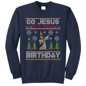 Dabbing Go Jesus It Is Your Birthday Merry Christmas Sweatshirt