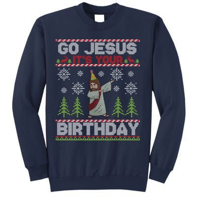 Dabbing Go Jesus It Is Your Birthday Merry Christmas Sweatshirt