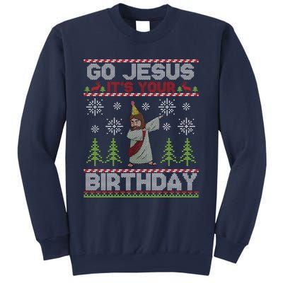 Dabbing Go Jesus It Is Your Birthday Merry Christmas Sweatshirt