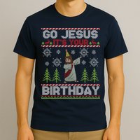 Dabbing Go Jesus It Is Your Birthday Merry Christmas T-Shirt
