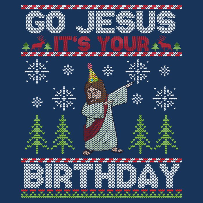 Dabbing Go Jesus It Is Your Birthday Merry Christmas Baby Bodysuit