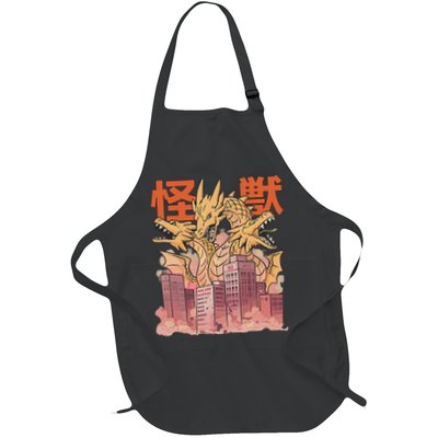 Dragon Ghidorah Japanese Apron