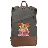Dragon Ghidorah Japanese Cotton Canvas Backpack