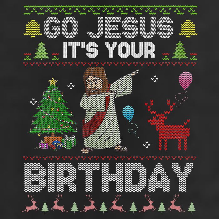 Dabbing Go Jesus Its Your Birthday Merry Christmas Day Adult Drive Performance Visor