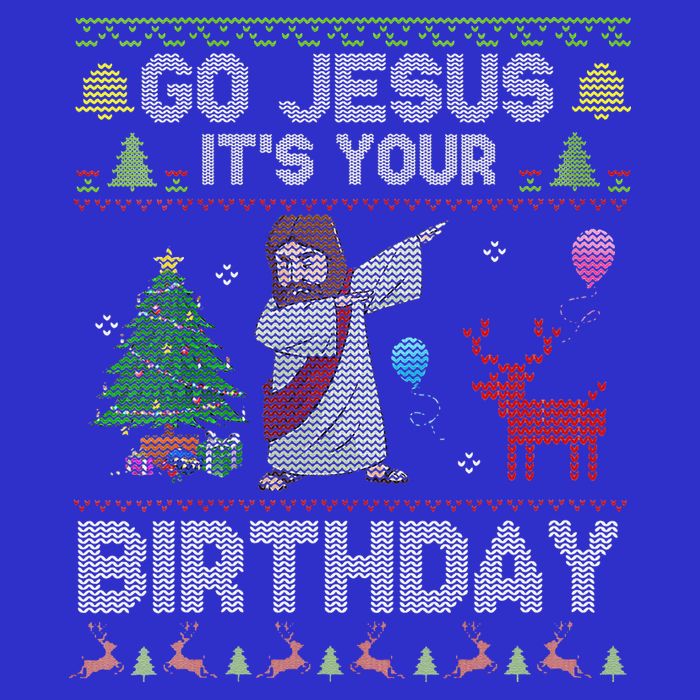 Dabbing Go Jesus Its Your Birthday Merry Christmas Day Hoodie