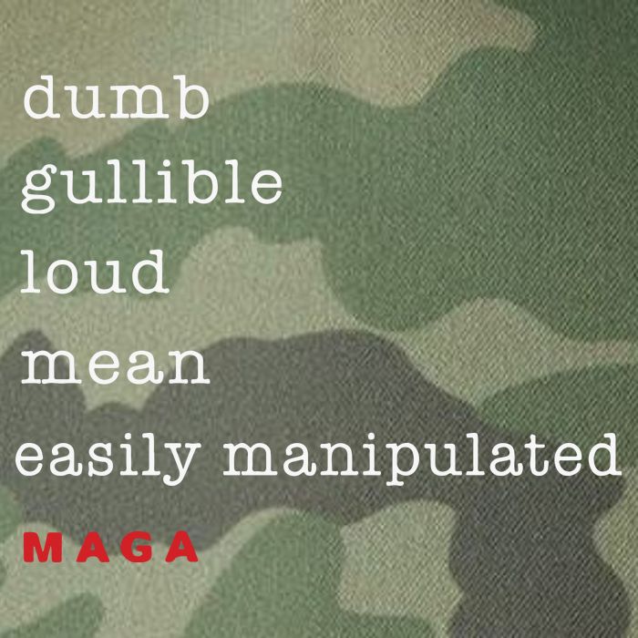Dumb Gullible Loud Mean Easily Manipulated Maga Legacy Tie Dye Trucker Hat