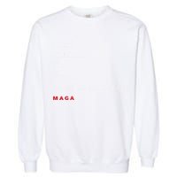 Dumb Gullible Loud Mean Easily Manipulated Maga Garment-Dyed Sweatshirt