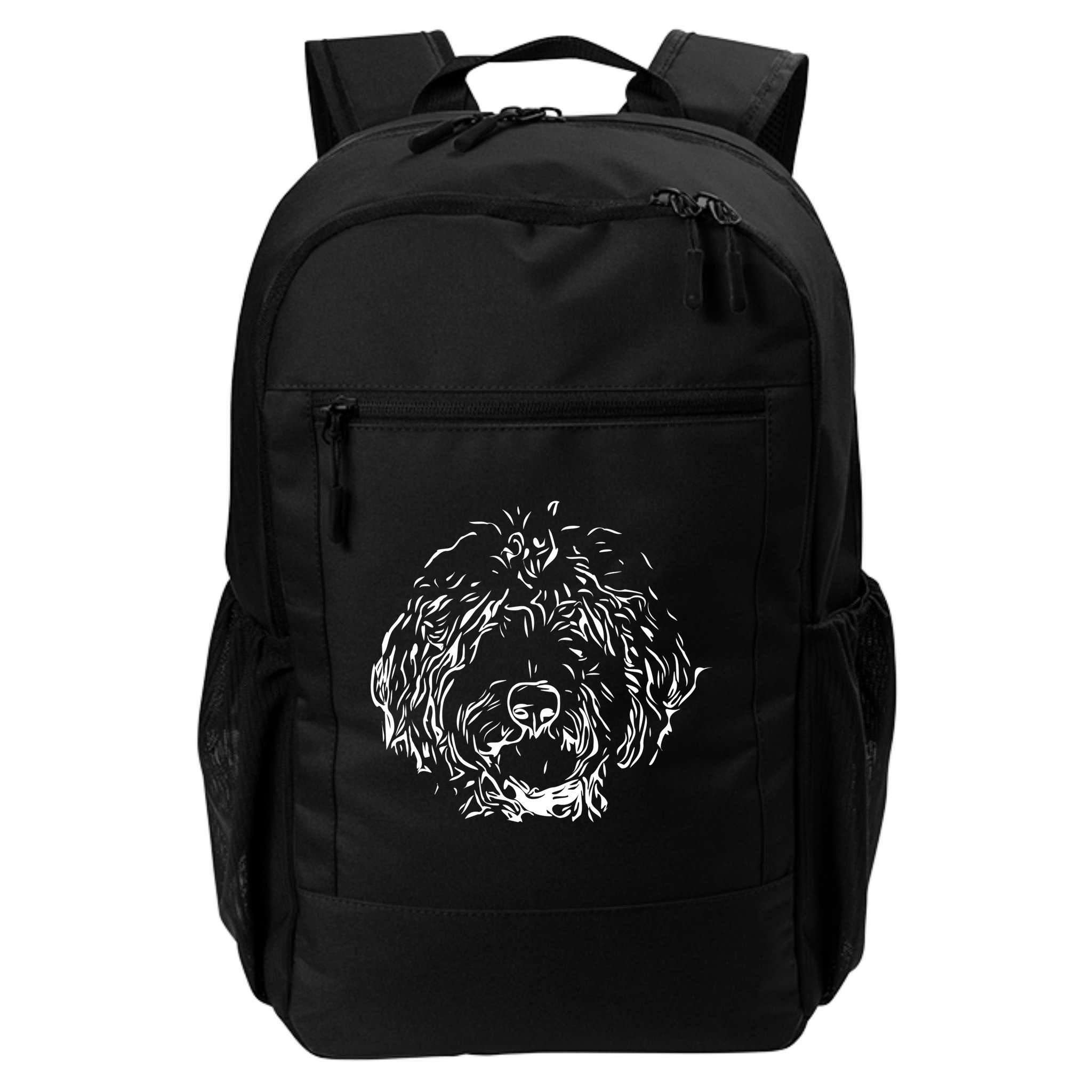 Doodles Goldendoodle Labradoodle Line Drawing Gift Backpack