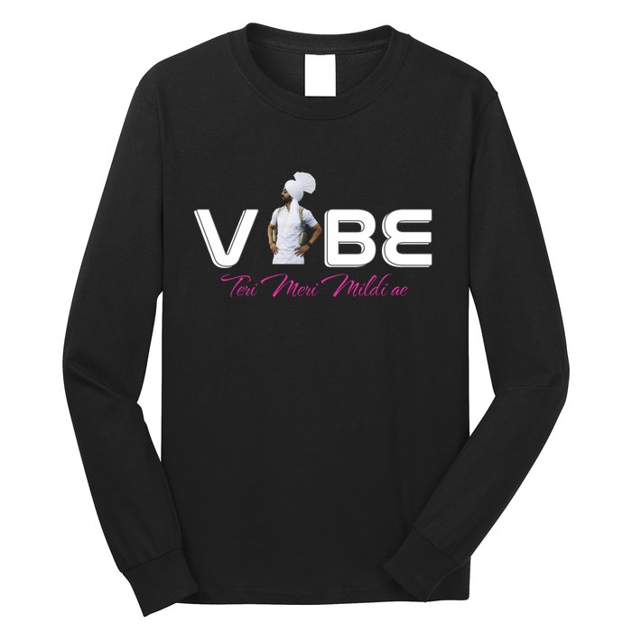 Diljit Goat Lover Funny Vibe Meri Long Sleeve Shirt
