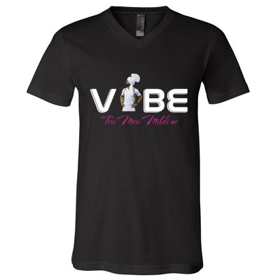 Diljit Goat Lover Funny Vibe Meri V-Neck T-Shirt