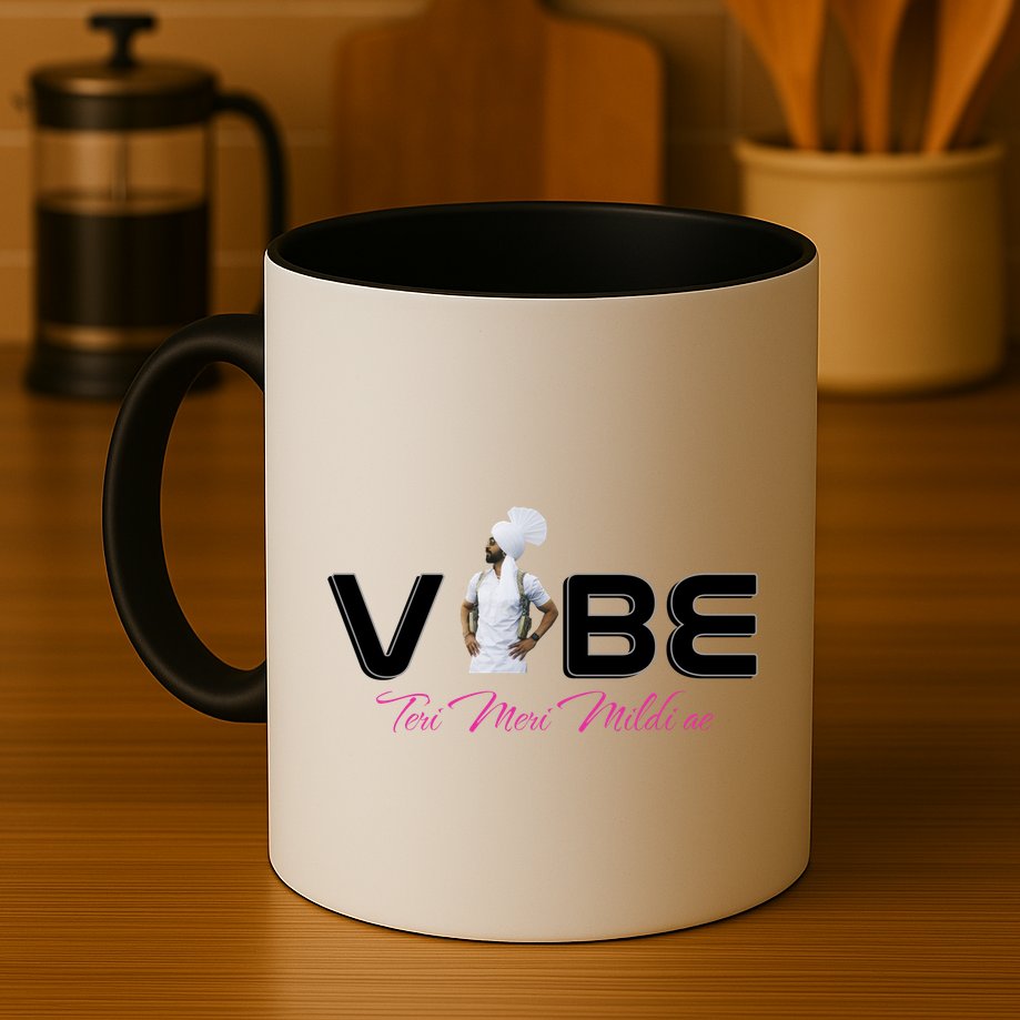 Diljit Goat Lover Funny Vibe Meri Mug